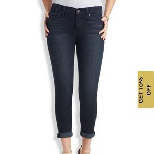 NWOT Lucky  brand mid rise Brooke crop